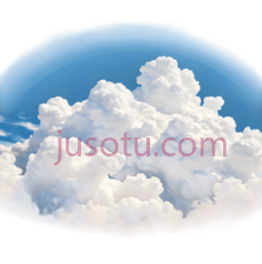 云,蓬松,白色PNG