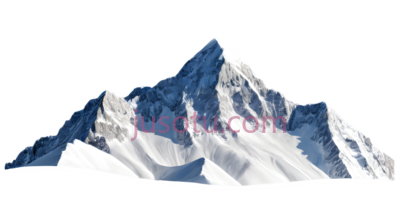 珠穆朗玛峰,3D,白色, PNG