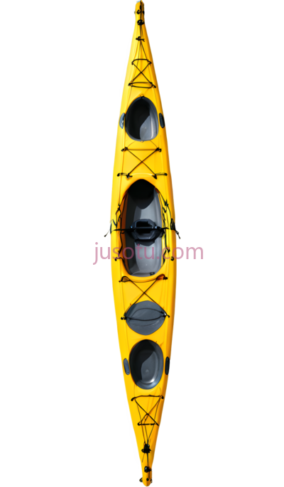 皮划艇,现代,黄色, PNG