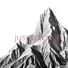 山峰,抽象,黑白PNG