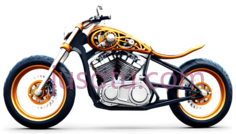 摩托车, PNG
