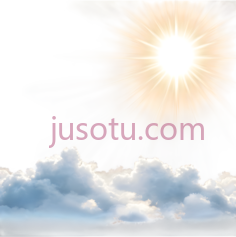 太阳,放射状光芒,黄色PNG