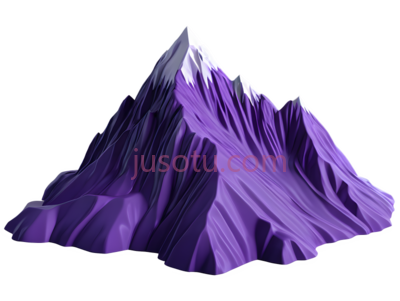 紫色,山脉, PNG