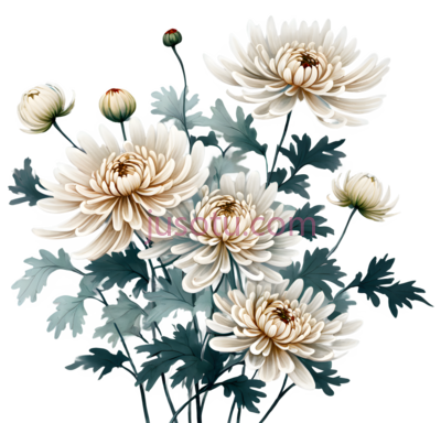 菊花,花艺, PNG
