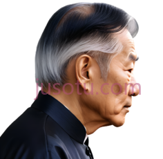人物,侧脸,黑色PNG