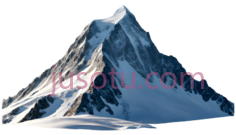 山峰,自然景观,白色,蓝色PNG