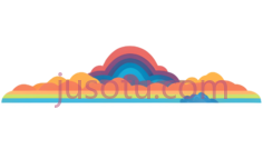 彩虹渐变,红色,橙色,黄色,绿色,蓝色,紫色PNG