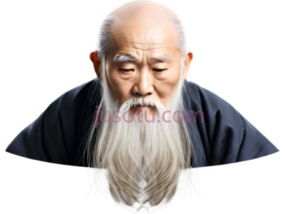 老人,头发, PNG