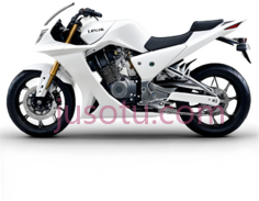 摩托车,运动型,白色PNG