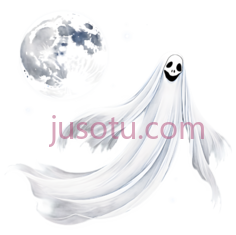 幽灵,月光PNG
