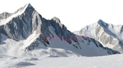 山峰,自然景观,白色,灰色, PNG