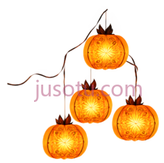 南瓜灯笼PNG