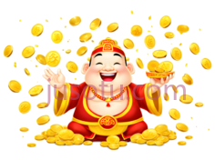 财神,金币,新年PNG