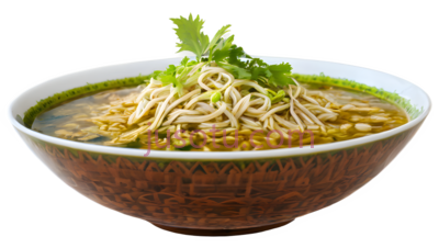 面条,中式汤面,棕色, PNG