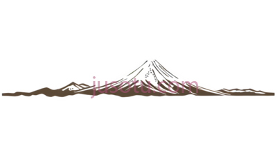 富士山,抽象,白色,红色, PNG