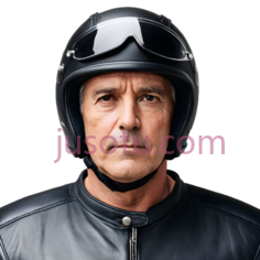 黑色摩托车头盔PNG