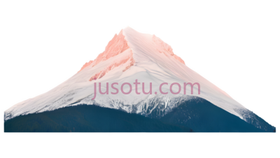 山峰,自然风光,白色,蓝色, PNG