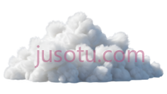 云,蓬松,白色PNG