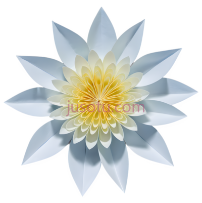菊花,折纸, PNG