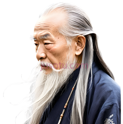老人,头发, PNG