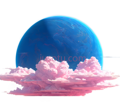 星球,抽象,蓝色, PNG