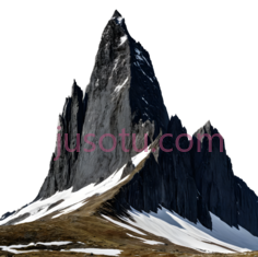 山峰,自然景观,白色,灰色,棕色PNG