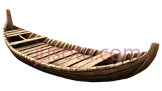 船,筏子PNG