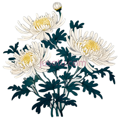 菊花, PNG