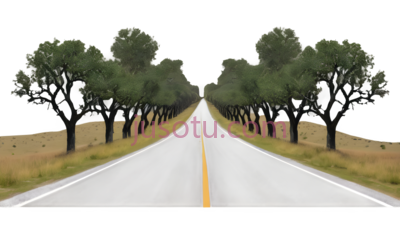 道路,3D,灰色, PNG