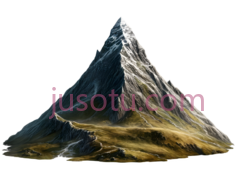 山峰,插画,白色,棕色PNG