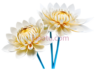 菊花,折纸, PNG