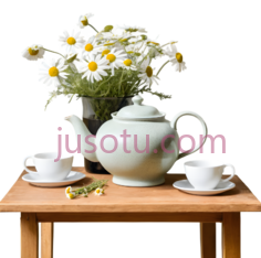 茶壶, 茶杯, 花瓶, 餐具, 现代风,白色PNG