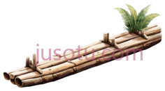 竹子,自然,棕色PNG