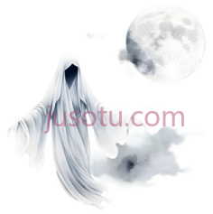 幽灵,月光PNG