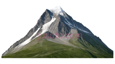 山峰,自然风光,绿色,白色,黑色, PNG