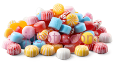 糖果,多彩,黄色,粉色,蓝色PNG
