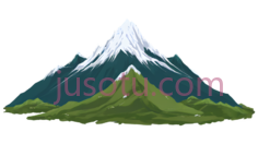 山峰,卡通,白色,绿色PNG