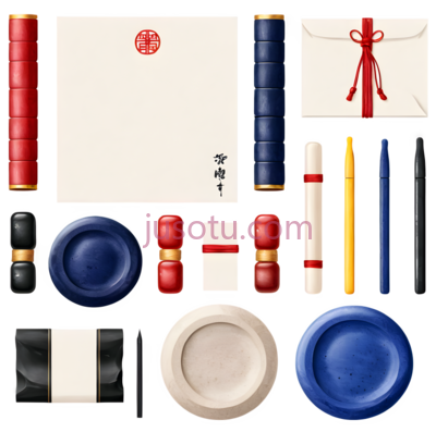 文具,墨条,墨石,纹饰, PNG