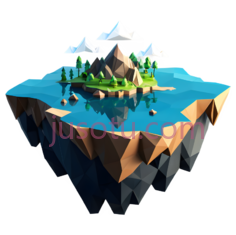 浮岛,山脉PNG