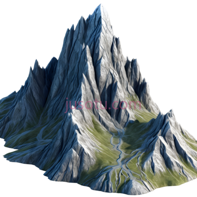 山脉,风景, PNG
