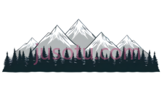 山峰,树木PNG
