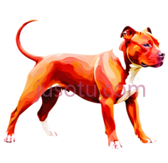 狗,3D,橙色PNG