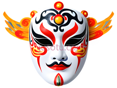 京剧脸谱, PNG