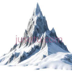 山峰,3D渲染,白色,灰色PNG