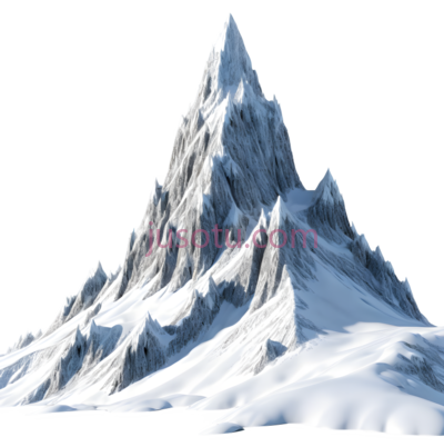 山峰,3D渲染,白色,灰色, PNG