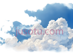 云,蓬松,白色PNG