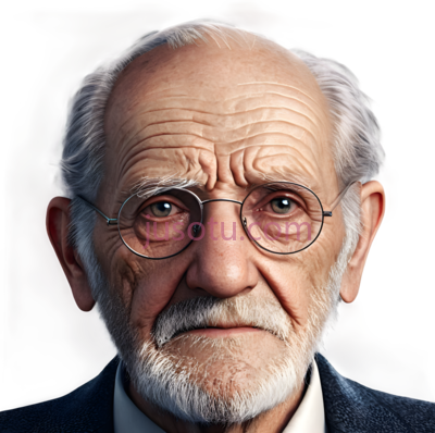 肖像,老人, PNG