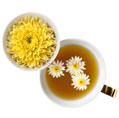 花,漂浮,黄色, PNG