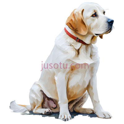 坐姿狗, PNG