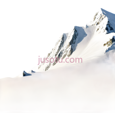 雪山,自然景观,白色,灰色, PNG